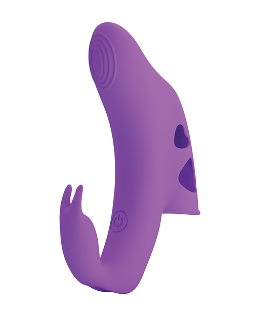 Pretty Love Yenna Dual Finger Vibe - Purple - Image 5