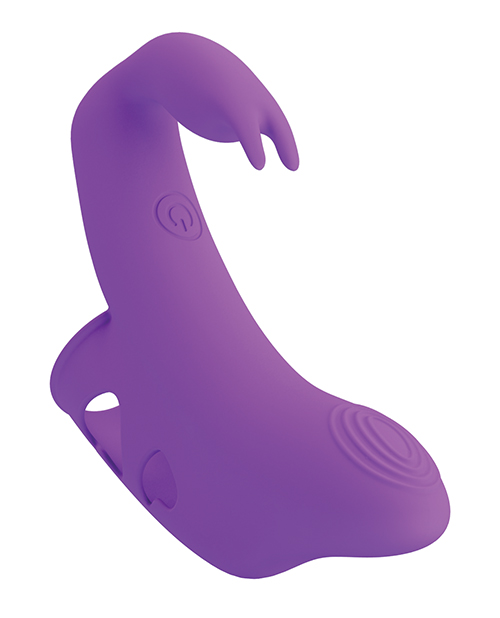 Pretty Love Yenna Dual Finger Vibe - Purple - Image 6