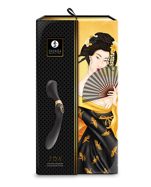 Shunga Zoa Intimate Massager - Black - Image 4