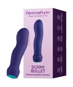 Alternative view of Femme Funn Sormi Fingerlike Bullet - Purple
