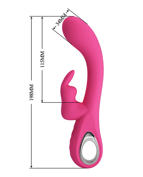 Pretty Love Novak Handle Rabbit w/Bunny - Pink - Image 4