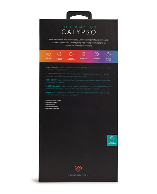 Nu Sensuelle Calypso Roller Motion G-Spot - Deep Turquoise - Image 4