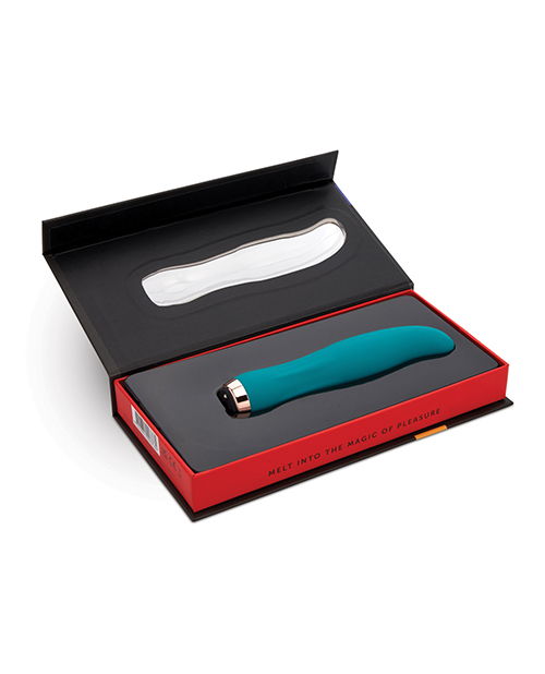 Nu Sensuelle Bella Velvet Touch Vibe - Emerald Green - Image 5
