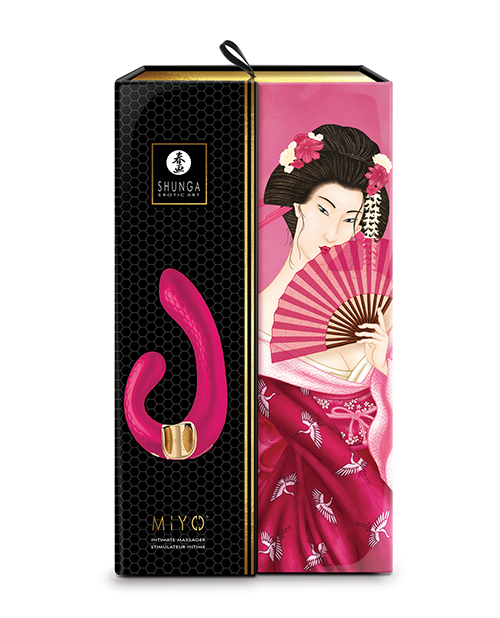 Shunga Miyo Intimate Massager - Raspberry - Image 5