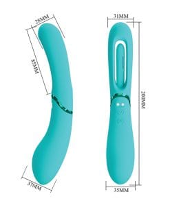 Alternative view of Pretty Love Romance Lexie Flapping Vibe - Aqua