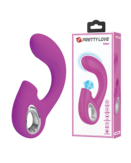 Pretty Love Sibel Tapping Rabbit G Vibrator - Fuchsia - Image 7