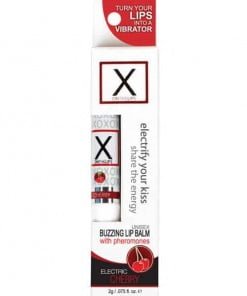 X On The Lips Buzzing Lip Balm W-pheromones - Cherry